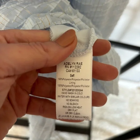 RUFFLE SLEEVE SMOCKED MINI DRESS - Picture 8 of 11